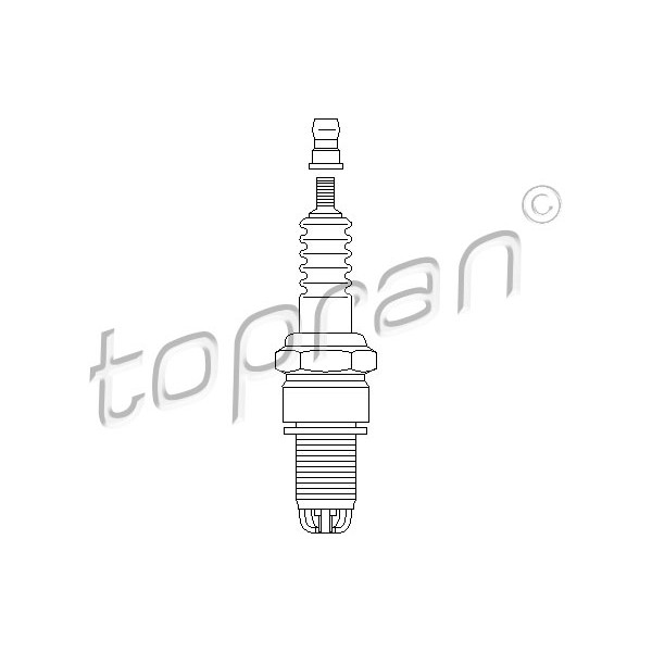 Слика на свеќица TOPRAN 107 123 за VW Passat 2 (B2,32B) 2.2 - 115 коњи бензин