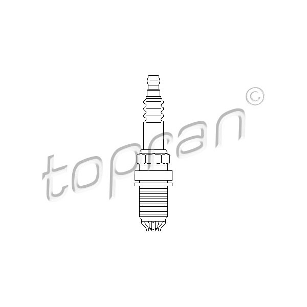 Слика на свеќица TOPRAN PREMIUM BRAND 501 331 за BMW 3 Touring E46 325 xi - 192 коњи бензин