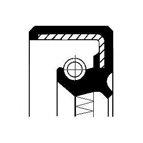 Слика на семеринг, радалица CORTECO 01012806B за камион MAN F 2000 27.343 DFAC - 340 коњи дизел