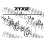 Слика 2 на семеринг прстен, лежиште на тркало FEBEST KIT-R20