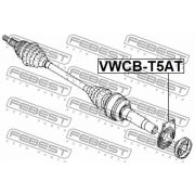 Слика 2 на семеринг прстен, лежиште на тркало FEBEST VWCB-T5AT