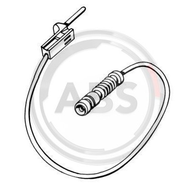 Слика на сензор, истрошеност на плочки A.B.S. 39579 за VW Bora комби (1J6) 2.3 V5 - 150 коњи бензин