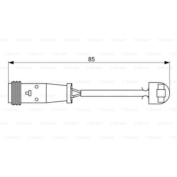 Слика на сензор, истрошеност на плочки BOSCH 1 987 473 038 за Toyota LiteAce Box (CM3,KM3 V) 1.5 (KM31_V, KM36_V) - 69 коњи бензин