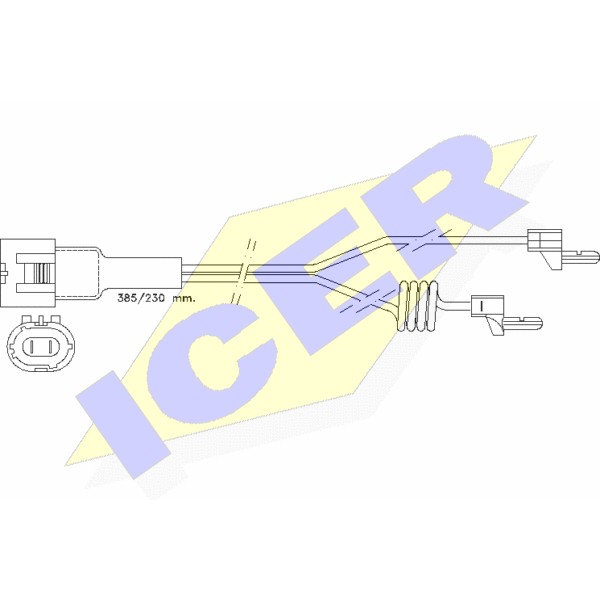 Слика на Сензор, истрошеност на плочки ICER 610233 E C