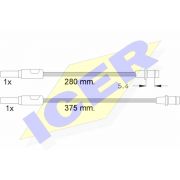 Слика 1 на сензор, истрошеност на плочки ICER 610261 C