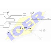 Слика 1 на сензор, истрошеност на плочки ICER 610528 E C