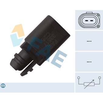 Слика на сензор, надворешна температура FAE 33517 за Skoda Laura (1Z3) 2.0 TDI 16V - 140 коњи дизел