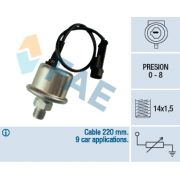 Слика 1 на сензор, притисок на масло FAE 14030