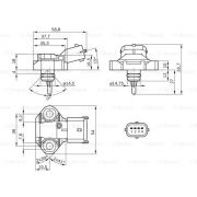 Слика 6 $на Сензор, температура на горивото BOSCH 0 261 230 112