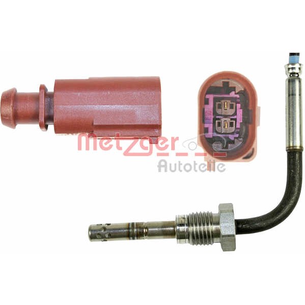 Слика на сензор, температура на изгорени гасови METZGER genuine 0894007 за VW Jetta 3 (1K2) 1.9 TDI - 105 коњи дизел