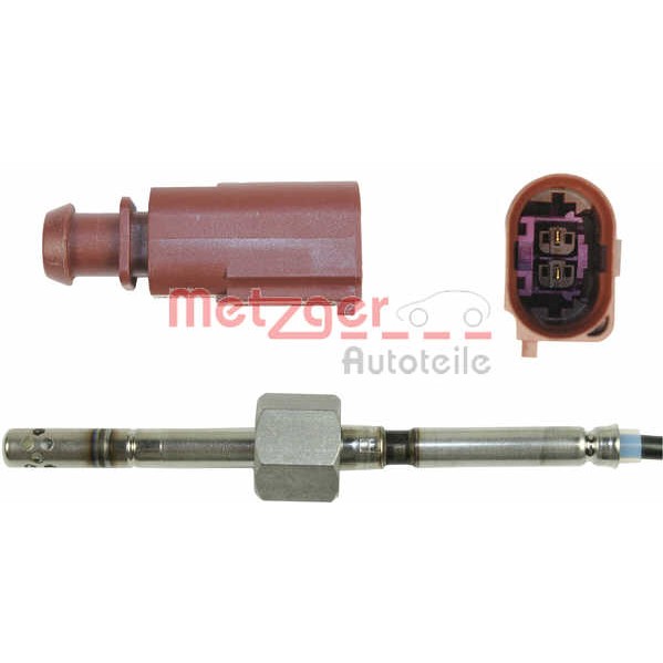 Слика на сензор, температура на изгорени гасови METZGER genuine 0894104 за VW Crafter 30-50 box (2E) 2.5 TDI - 136 коњи дизел