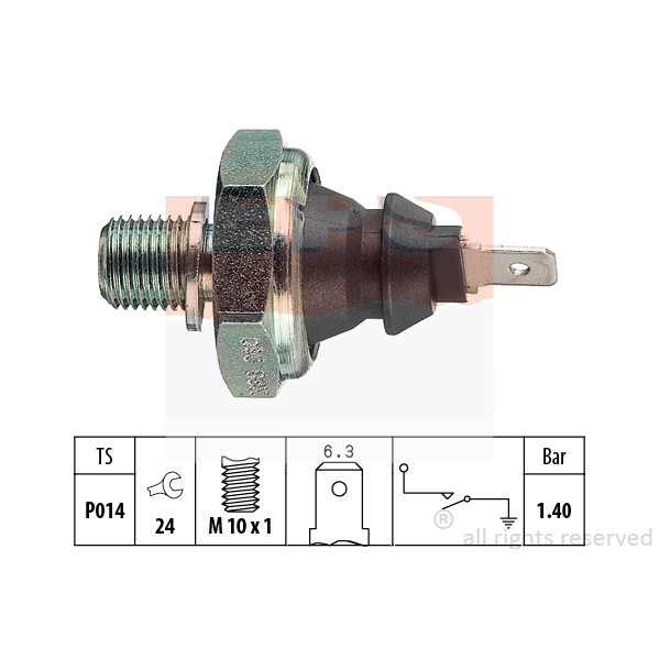 Слика на Сензор за внос на масло EPS Made in Italy - OE Equivalent 1.800.046 за VW Passat 2 Sedan (B2,32b) 1.6 D - 54 коњи дизел