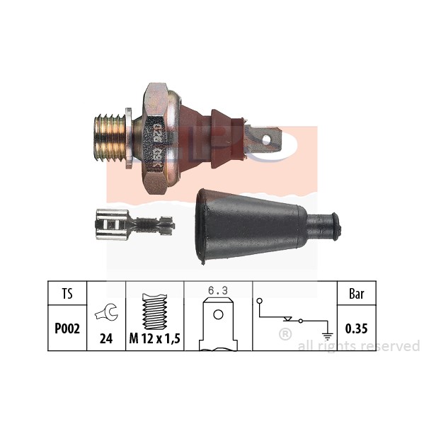 Слика на Сензор за внос на масло EPS Made in Italy - OE Equivalent 1.800.060 за Mercedes Vito BOX (638) 110 D 2.3 (638.074) - 98 коњи дизел