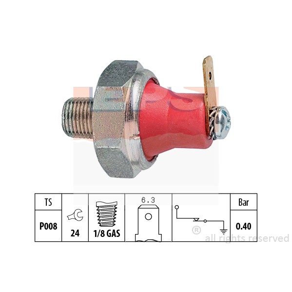 Слика на Сензор за внос на масло EPS Made in Italy - OE Equivalent 1.800.094 за Mitsubishi Carisma Saloon (DA) 1.6 (DA1A) - 99 коњи бензин