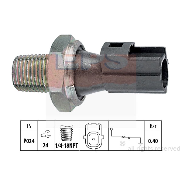 Слика на Сензор за внос на масло EPS Made in Italy - OE Equivalent 1.800.145 за Ford Mondeo MK 2 (BAP) 2.0 i - 131 коњи бензин