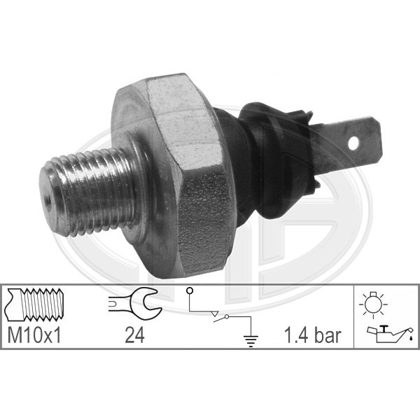 Слика на Сензор за внос на масло ERA 330322 за Seat Toledo (1L) 1.8 16V - 125 коњи бензин