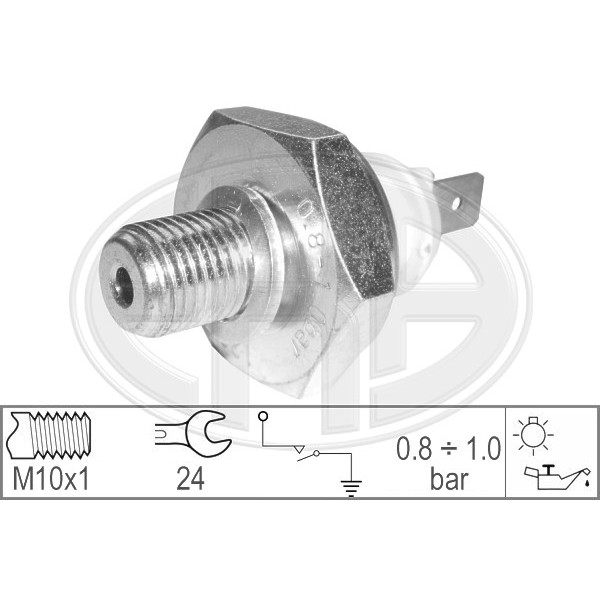 Слика на Сензор за внос на масло ERA 330341 за VW Corrado (53i) 2.0 i 16V - 136 коњи бензин