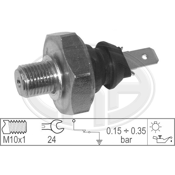 Слика на Сензор за внос на масло ERA 330342 за VW Corrado (53i) 2.0 i 16V - 136 коњи бензин