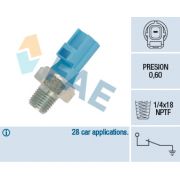 Слика 1 на Сензор за внос на масло FAE 12612