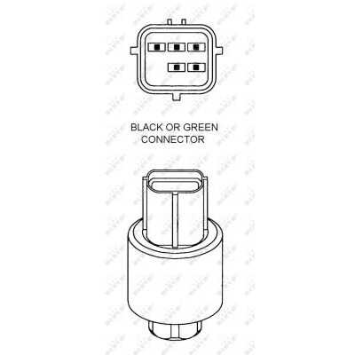 Слика на Сензор за клима NRF 38922 за Lancia Lybra (839ax) 2.0 20V (839AXH1A) - 150 коњи бензин