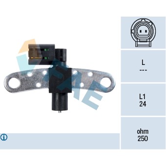 Слика на Сензор за обртаи на мотор FAE 79029 за Renault Kangoo Express (FC0-1) 1.2 (FC01, FC0A, FC0F) - 58 коњи бензин