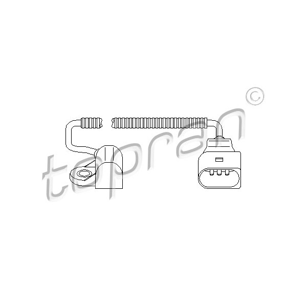 Слика на Сензор за обртаи на мотор TOPRAN 111 392 за Mitsubishi Grandis (NA W) 2.0 DI-D - 140 коњи дизел