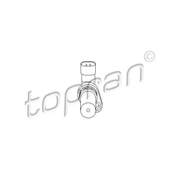 Слика на Сензор за обртаи на мотор TOPRAN 207 066 за Opel Combo Tour 1.3 CDTI 16V - 69 коњи дизел