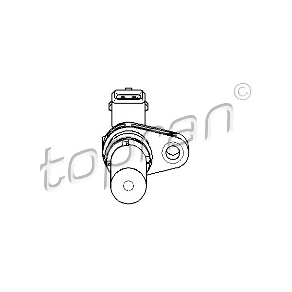 Слика на Сензор за обртаи на мотор TOPRAN 302 651 за Ford Fiesta 3 (gfj) 1.3  - 60 коњи бензин
