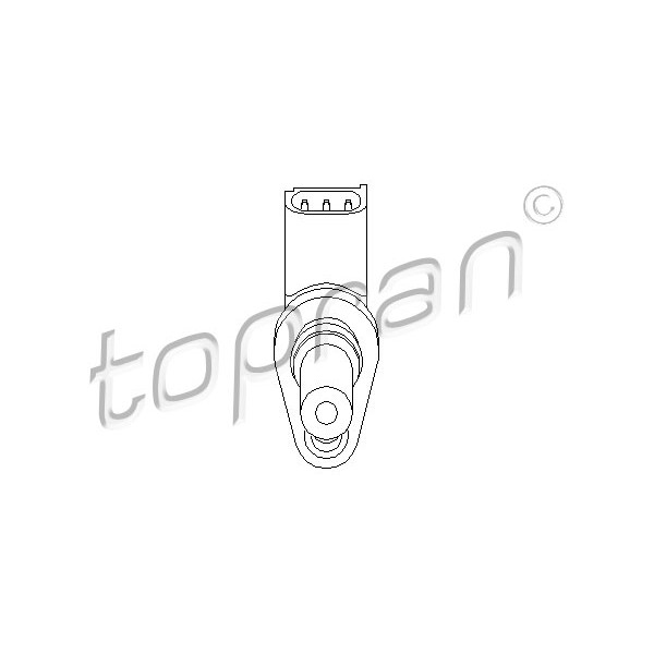 Слика на Сензор за обртаи на мотор TOPRAN 302 667 за Ford Mondeo 4 Saloon 1.8 TDCi - 100 коњи дизел