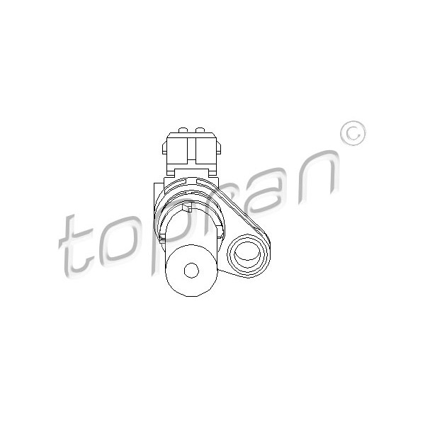 Слика на Сензор за положба на брегаста осовина TOPRAN 302 650 за Ford Escort MK 6 Estate (gal) 1.8 i 16V - 130 коњи бензин