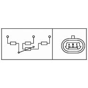 Слика 2 на сензор за положба на дорселов вентил HELLA 6PX 008 476-461