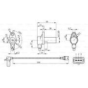 Слика 3 на Сензор за положба на радалица BOSCH 0 261 210 248