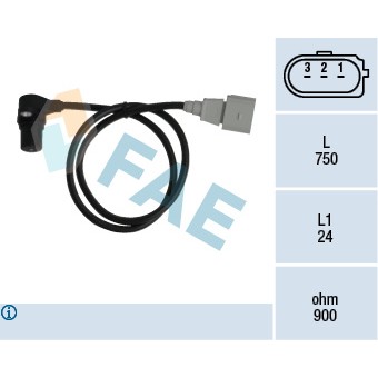 Слика на Сензор за положба на радалица FAE 79059 за Seat Toledo 2 Saloon (1M2) 2.3 V5 - 150 коњи бензин