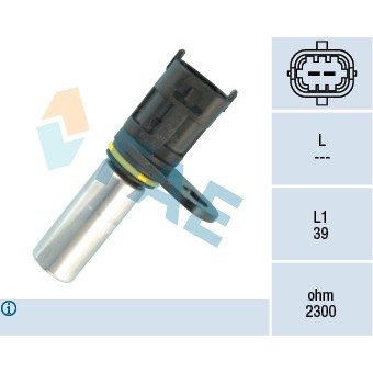 Слика на Сензор за положба на радалица FAE 79128 за Opel Astra G Hatchback 1.6 16V - 101 коњи бензин