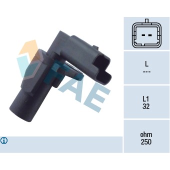 Слика на Сензор за положба на радалица FAE 79249 за Renault Megane 2 Grandtour 2.0 - 135 коњи бензин