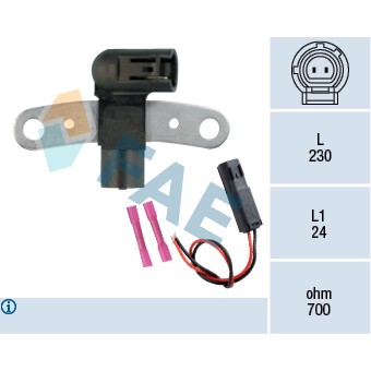 Слика на Сензор за положба на радалица FAE 79319 за Renault Kangoo Express (FC0-1) 1.9 dTi (FC0U) - 80 коњи дизел