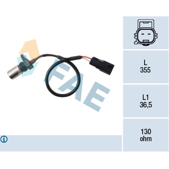 Слика на Сензор за положба на радалица FAE 79410 за Volvo S70 Saloon (P80) 2.5 TDi AWD - 140 коњи дизел