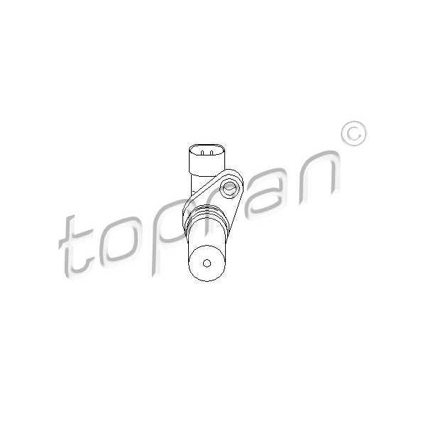 Слика на Сензор за положба на радалица TOPRAN 207 414 за Alfa Romeo 159 Sportwagon 1.8 TBi - 200 коњи бензин