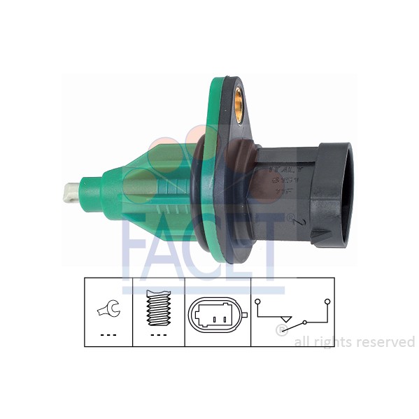 Слика на Сензор за рикверц светло FACET Made in Italy - OE Equivalent 7.6151 за  Renault Espace 3 (JE0) 2.2 12V TD (JE0E, JE0H, JE0P) - 113 коњи дизел