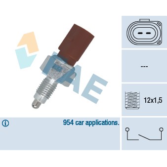 Слика на Сензор за рикверц светло FAE 40675 за Seat Altea (5P1) 1.6 - 102 коњи бензин