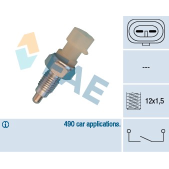 Слика на Сензор за рикверц светло FAE 40830 за Opel Corsa D 1.7 CDTI - 125 коњи дизел