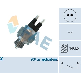 Слика на Сензор за рикверц светло FAE 40990 за Volvo 780 2.9 - 147 коњи бензин