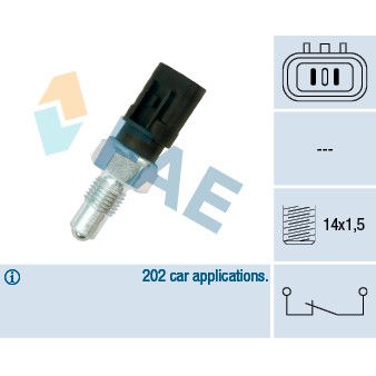 Слика на Сензор за рикверц светло FAE 41240 за Hyundai Sonata 3 (Y-3) 1.8 i - 98 коњи бензин