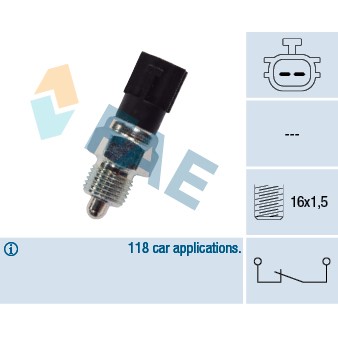 Слика на Сензор за рикверц светло FAE 41255 за Nissan Almera Hatchback (N16) 1.8 - 128 коњи бензин