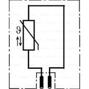 Слика 7 на сензор за температурата на турбо провод за разладна теч; сензор, температура на горивото; сензор, температура на разладната течност BOSCH 0 281 002 209