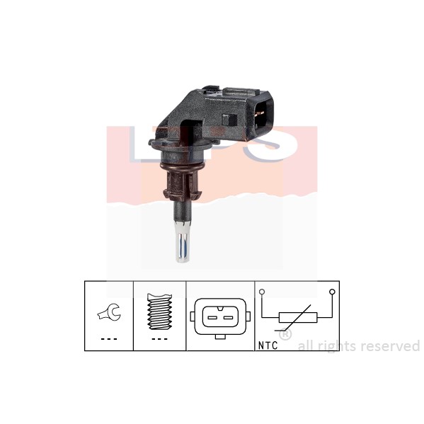 Слика на сензор за температура на влезен воздух EPS Made in Italy - OE Equivalent 1.994.038 за BMW 3 Coupe E92 320 d xDrive - 163 коњи дизел