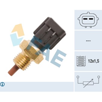 Слика на сензор за температура на влезен воздух FAE 33181 за Mitsubishi Montero Classic (V2W) 2.5 TD - 115 коњи дизел