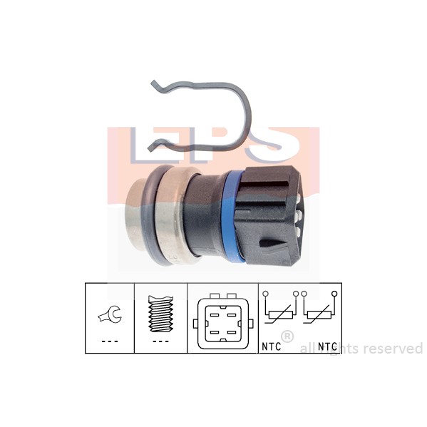 Слика на Сензор за температура EPS Made in Italy - OE Equivalent 1.830.146 за VW Passat 3 Variant (B4,35i) 1.9 TDI - 110 коњи дизел
