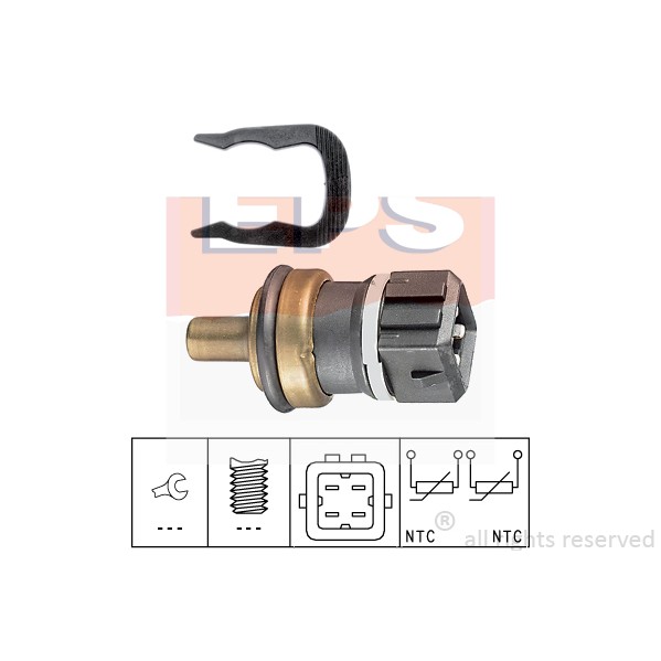 Слика на Сензор за температура EPS Made in Italy - OE Equivalent 1.830.232 за Audi A4 Avant (8D5, B5) 2.6 - 150 коњи бензин