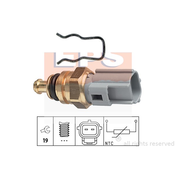 Слика на Сензор за температура EPS Made in Italy - OE Equivalent 1.830.285 за Ford Mondeo 3 Clipper (BWY) 2.5 V6 24V - 170 коњи бензин